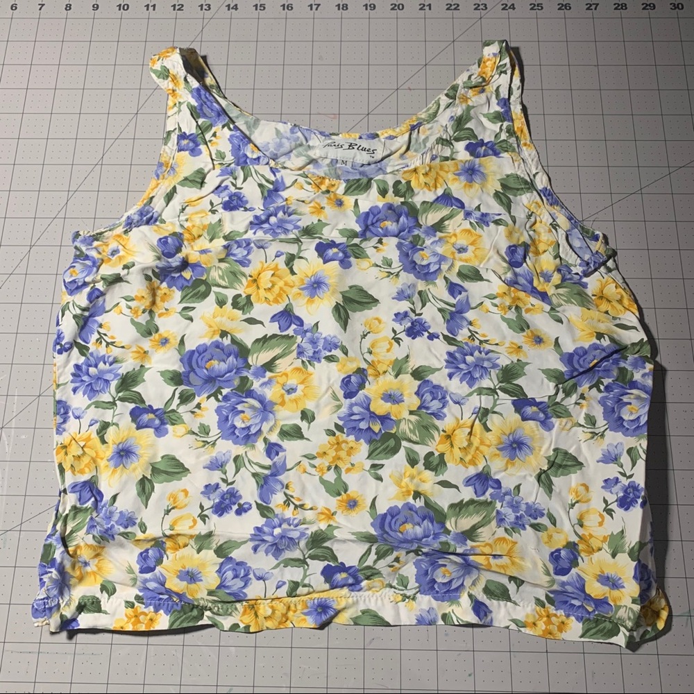 Vintage floral top